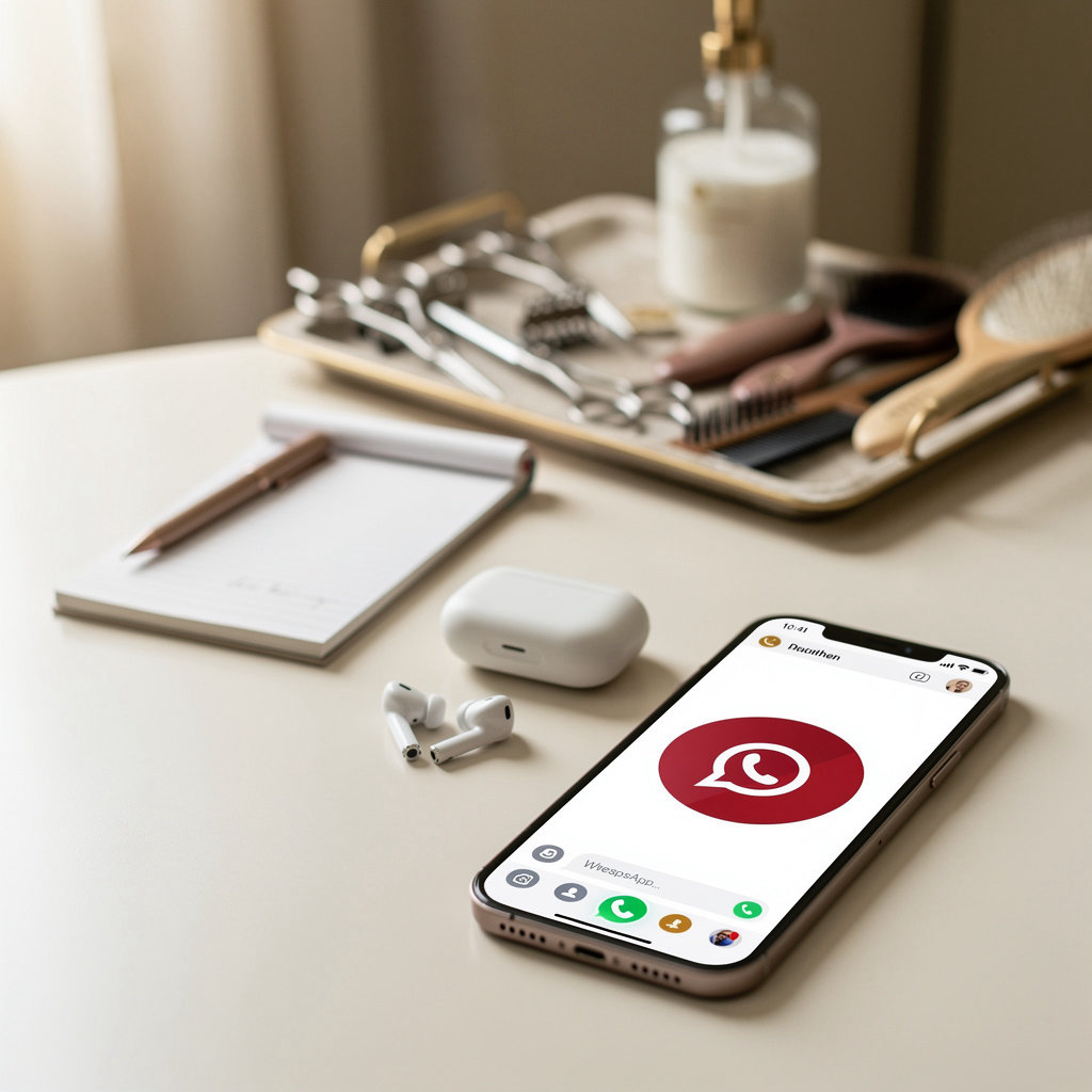 برنامج خاص لخدمة العملاء المعبيله - خدمة حجز مواعيد صالون نسائي متخصصة عبر واتساب